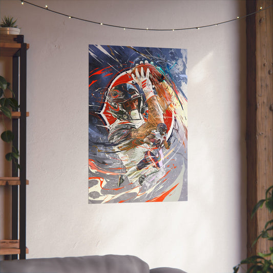 Colston Loveland | Chicago Bears Tight End | POSTER | Sports Wall Art
