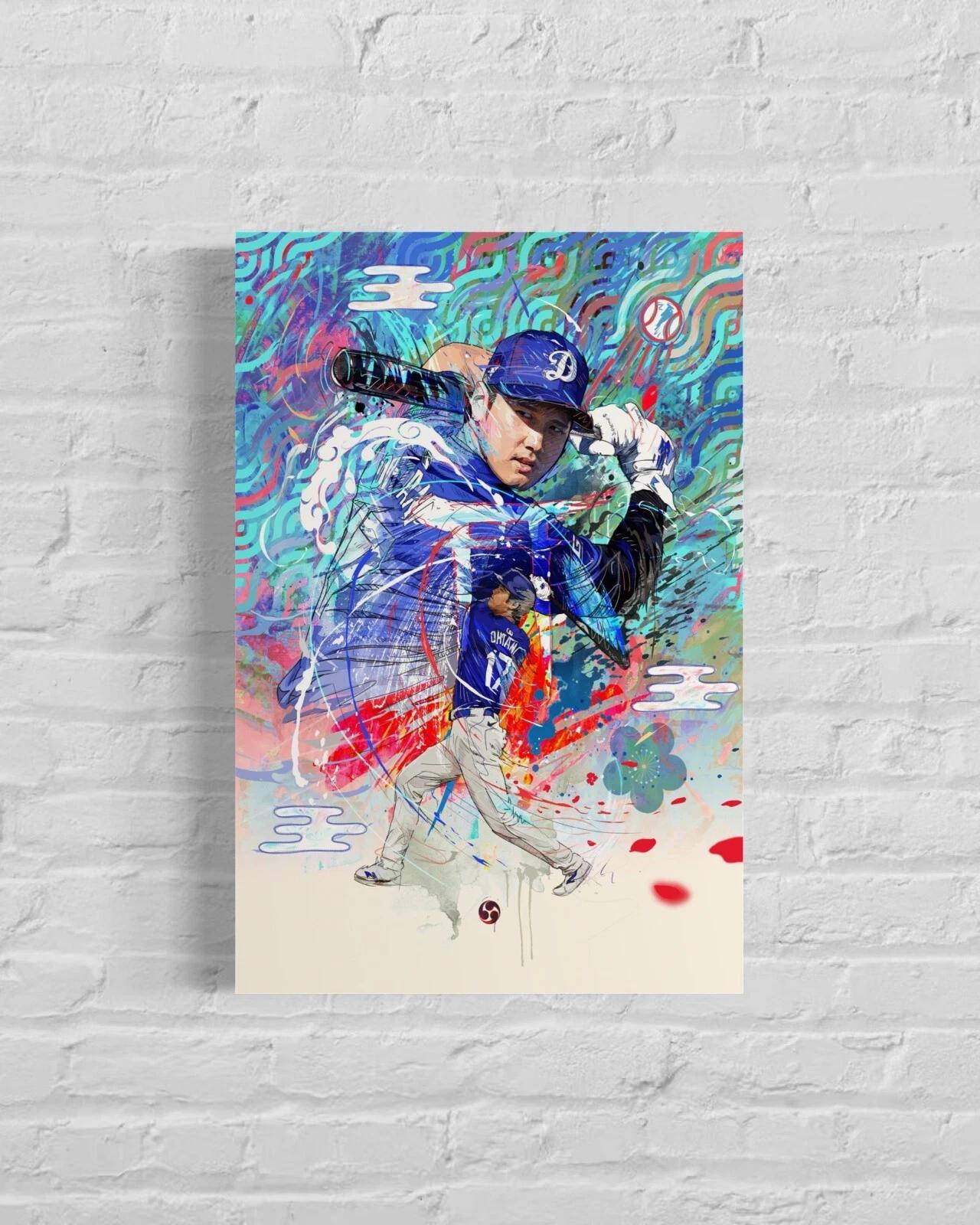 Shohei Ohtani | Sports Wall Art | CANVAS Print | Los Angeles