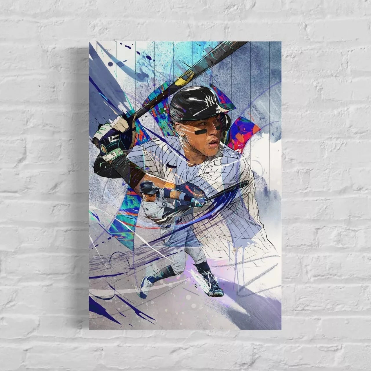 Aaron Judge | Sports Wall Art | Canvas | NY Yankees | Gift for Him