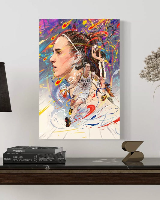 Caitlin Clark | CANVAS Print | Sports Wall Art | Indiana Fever