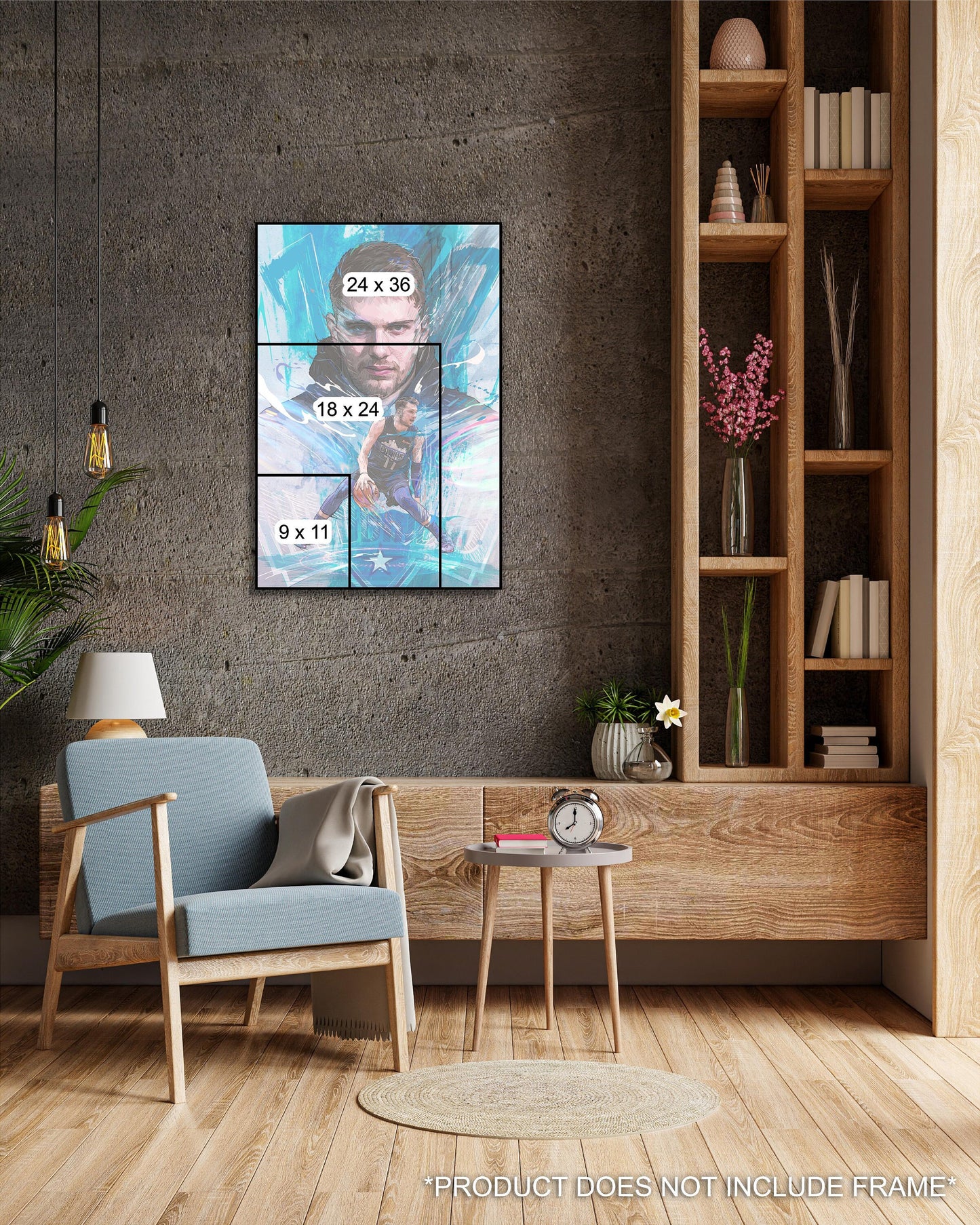 Luka Doncic | Poster | Dallas Mavericks | Wall Art