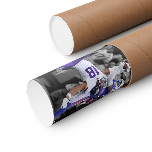 Justin Jefferson | Poster | One Handed Catch vs Bills | Minnesota Vikings | Wall Art