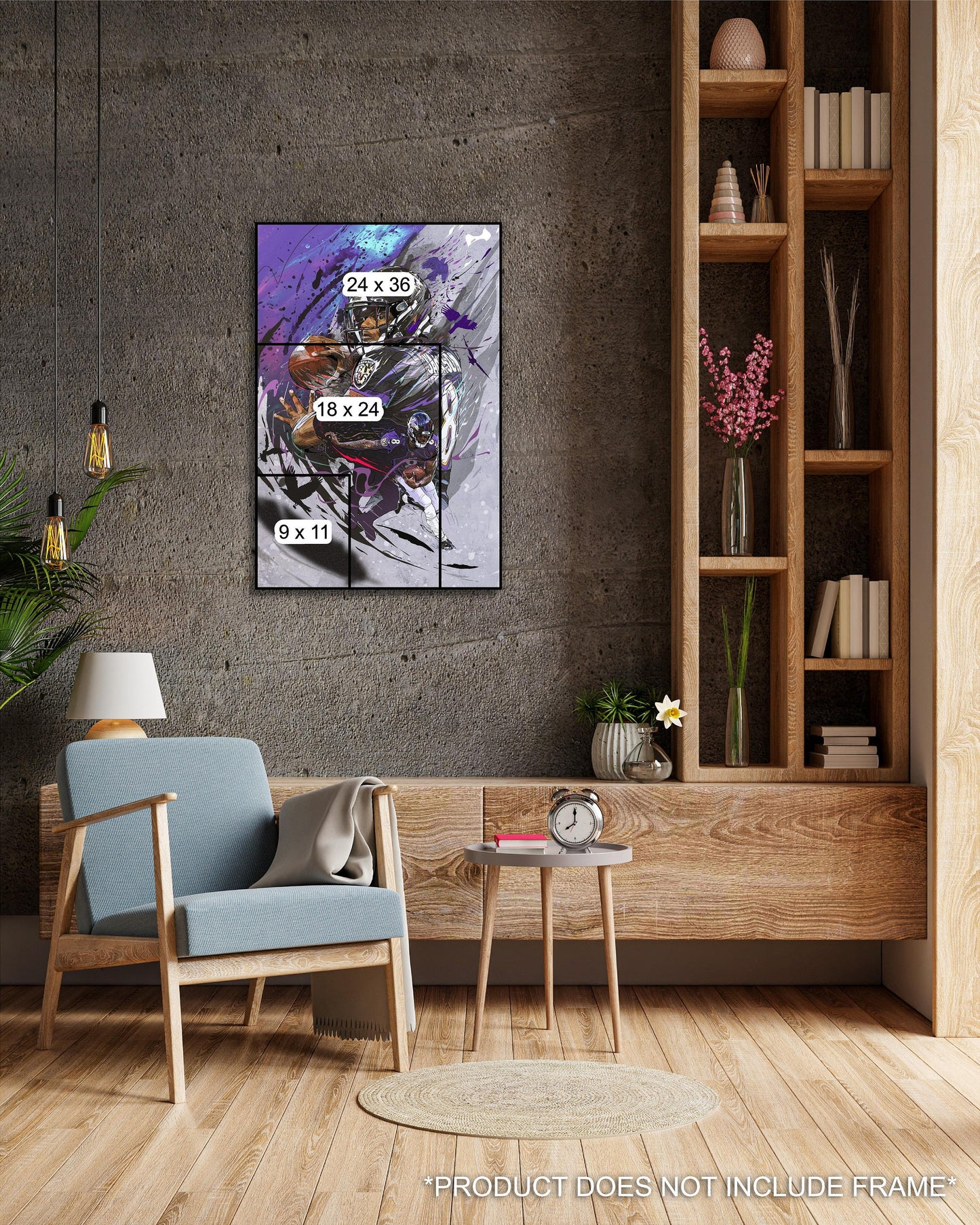 Lamar Jackson | Poster | Baltimore Ravens | Wall Art