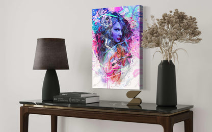 Taylor Swift | CANVAS Print | Wall Art | Music Fan Gift