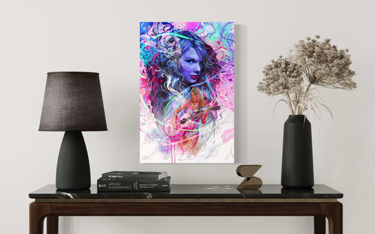 Taylor Swift | CANVAS Print | Wall Art | Music Fan Gift
