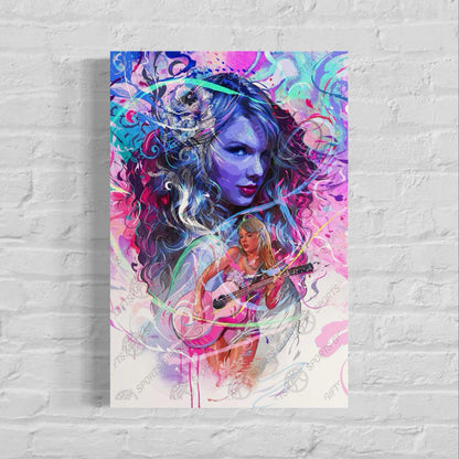 Taylor Swift | CANVAS Print | Wall Art | Music Fan Gift