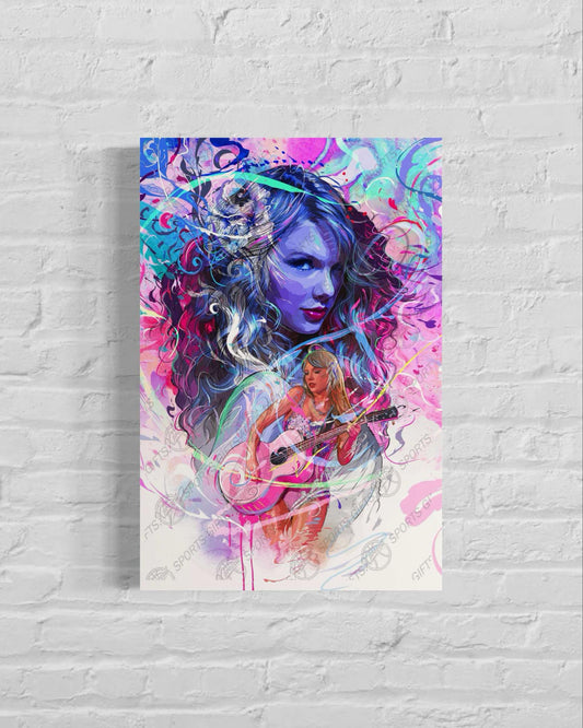 Taylor Swift | Artists Wall Art | Canvas | Pop Star | Music Fan Gift