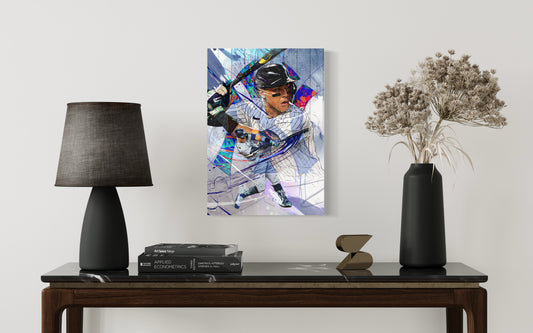 Aaron Judge | Sports Wall Art | Canvas | NY Yankees | Gift for Him