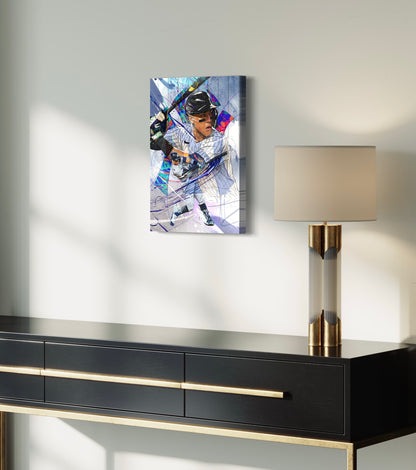 Aaron Judge | CANVAS Print | Sports Wall Art | NY Yankees | Fan Cave Gift