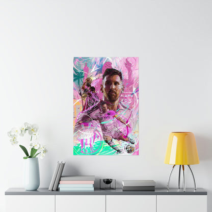 Lionel Messi | Inter Miami CF | Sports Wall Art | POSTER | Man Cave Gift