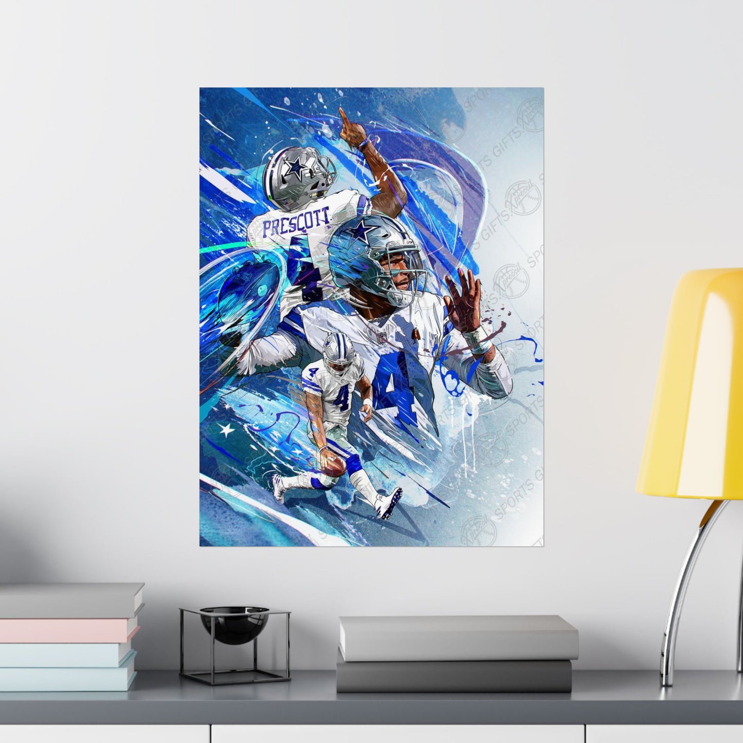 Dak Prescott | POSTER | Dallas Cowboys | Sports Wall Art