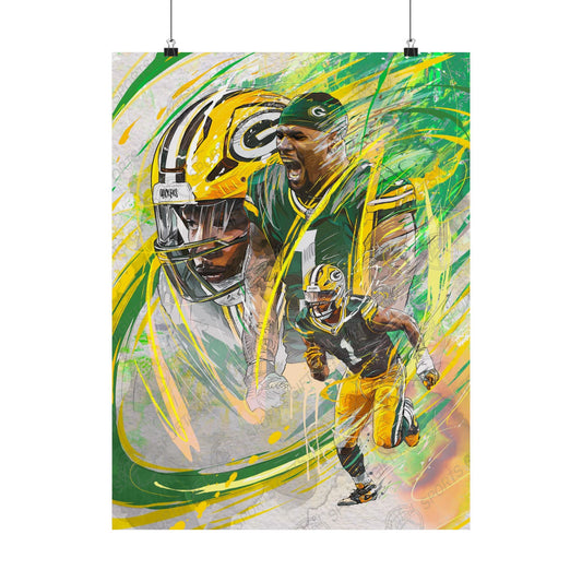Micah Parsons | Poster | Green Bay Packers | Sports Wall Art