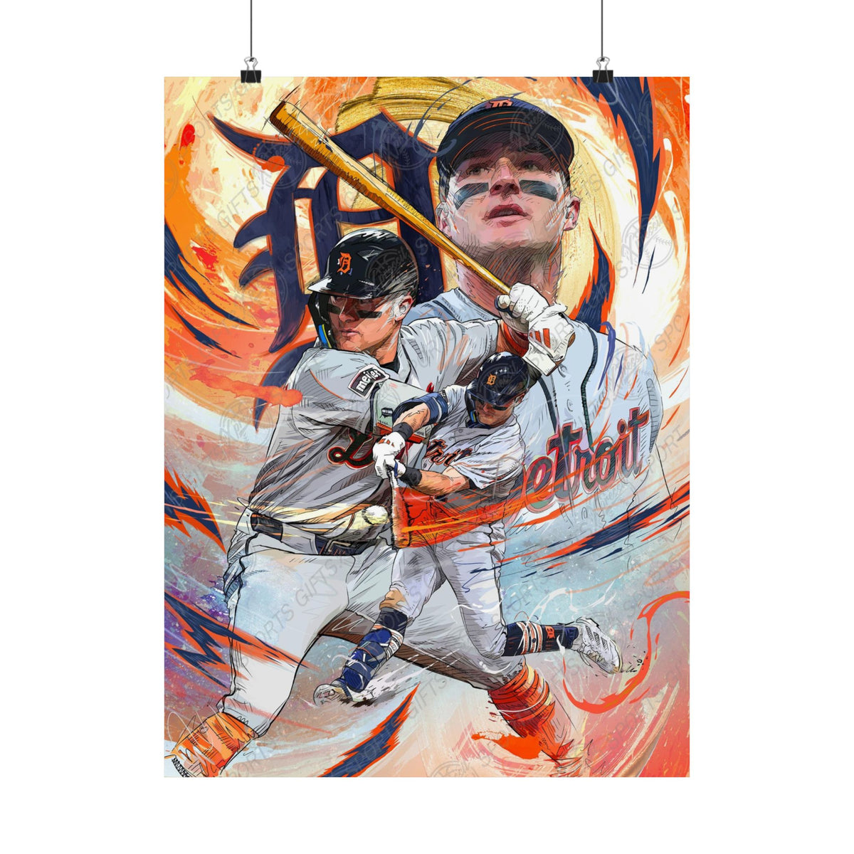 Kevin McGonigle | Detroit Tigers | POSTER | Sports Wall Art