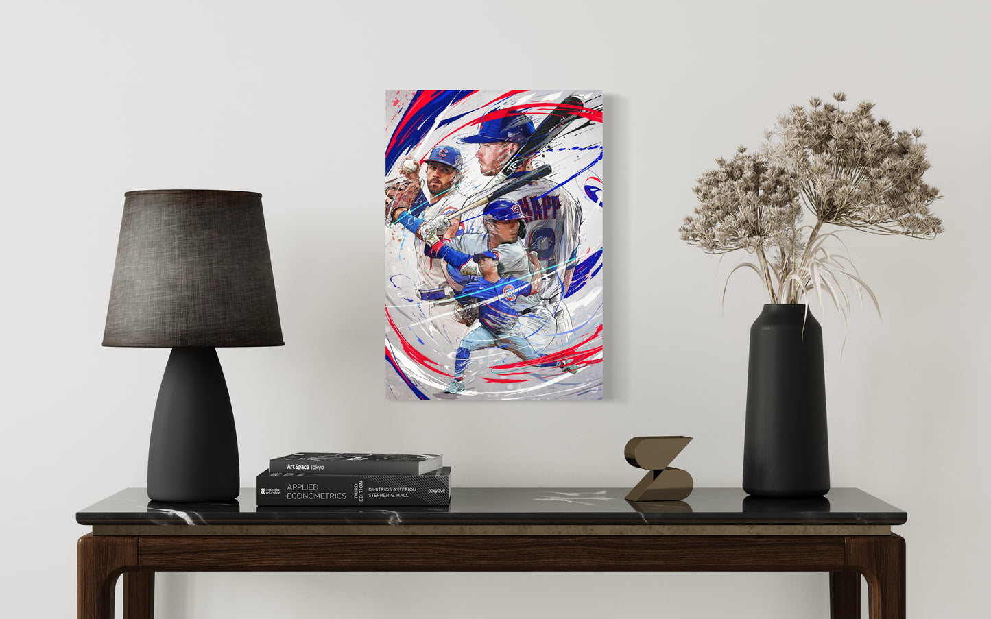 Ian Happ | Seiya Suzuki | Dansby Swanson | Shota Imanaga | Sports Wall Art | Canvas| Chicago Cubs | Gift for Him