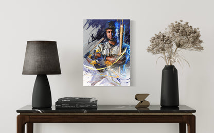 Jackson Chourio | CANVAS Print | Sports Wall Art | Milwaukee Brewers