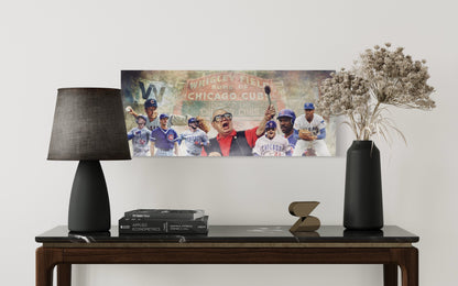 Chicago Cubs All Time Greats CANVAS | Sports Wall Art | Canvas | Fan Cave Gift