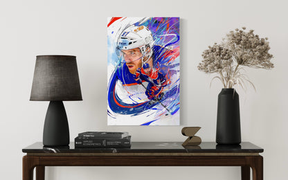 Connor McDavid | CANVAS Print | Edmonton Oilers | Sports Wall Art