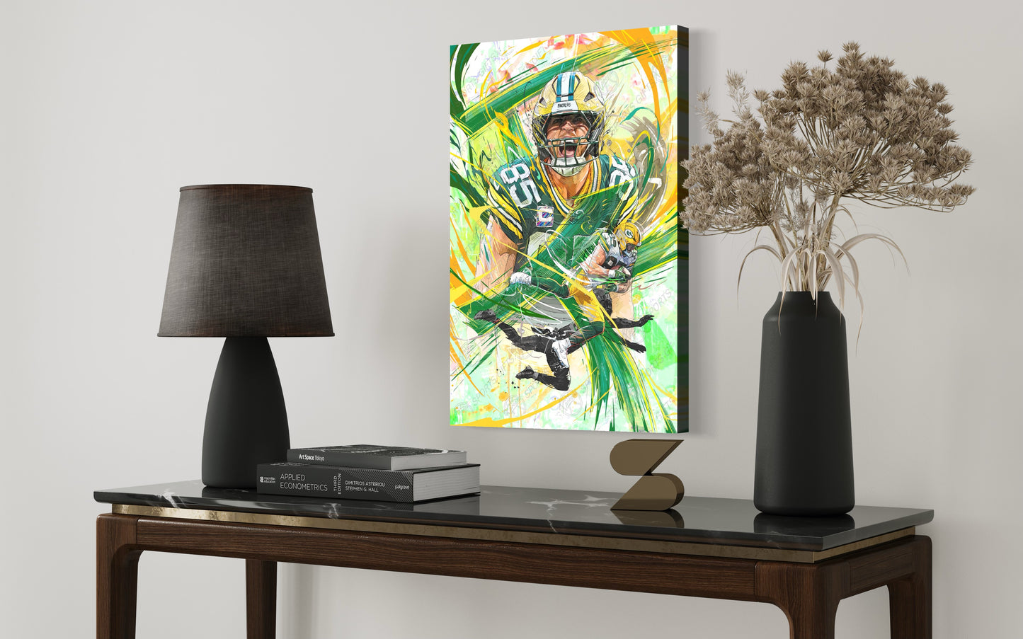 Tucker Kraft | CANVAS Print | Sports Wall Art | Green Bay Packers
