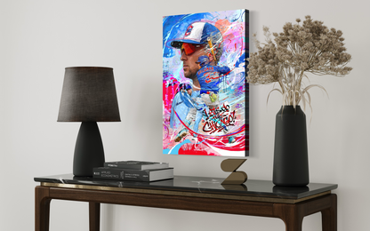 Alex Bregman | Sports Wall Art | CANVAS Print | Chicago Cubs | Gift for Him