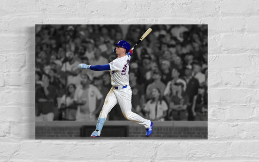 Pete Crow-Armstrong Walk off Home Run vs. White Sox | CANVAS Print | Chicago Cubs