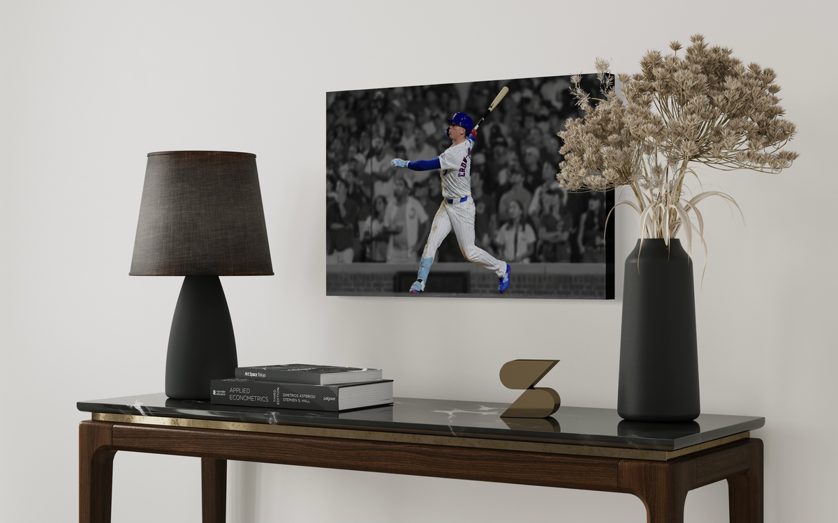 Pete Crow-Armstrong Walk off Home Run vs. White Sox | CANVAS Print | Chicago Cubs