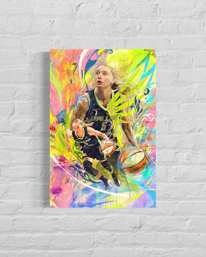 Paige Bueckers | Sports Wall Art | CANVAS | Dallas Wings Star