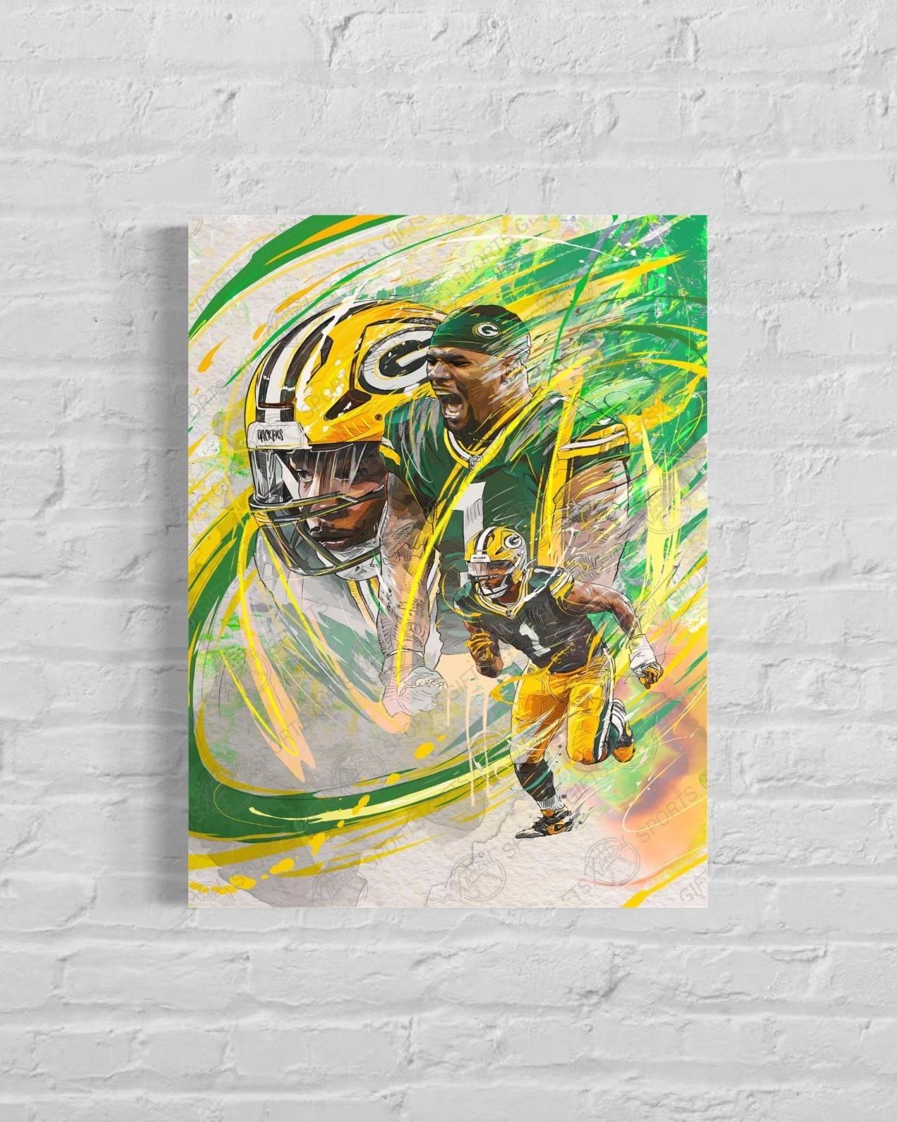 Micah Parsons | CANVAS | Green Bay Packers | Sports Wall Art