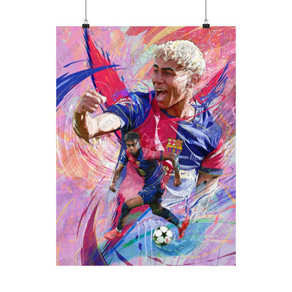 Lamine Yamal | POSTER | Sports Wall Art | Gift for Him