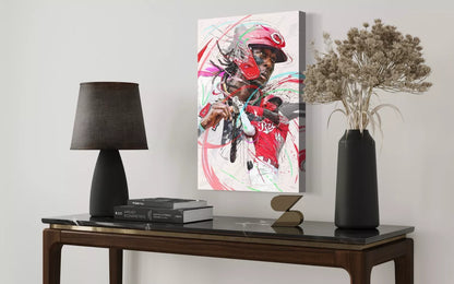 Elly De La Cruz | CANVAS Print | Cincinnati Reds | Sports Wall Art