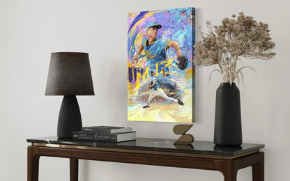 Jacob Misiorowski | Sports Wall Art | CANVAS PRINT | Milwaukee Brewers