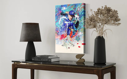 Shohei Ohtani | Sports Wall Art | CANVAS Print | Los Angeles Dodgers | Gift for Him