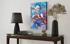 Josh Allen | Sports Wall Art | Canvas | Buffalo Bills | Man Cave Gift