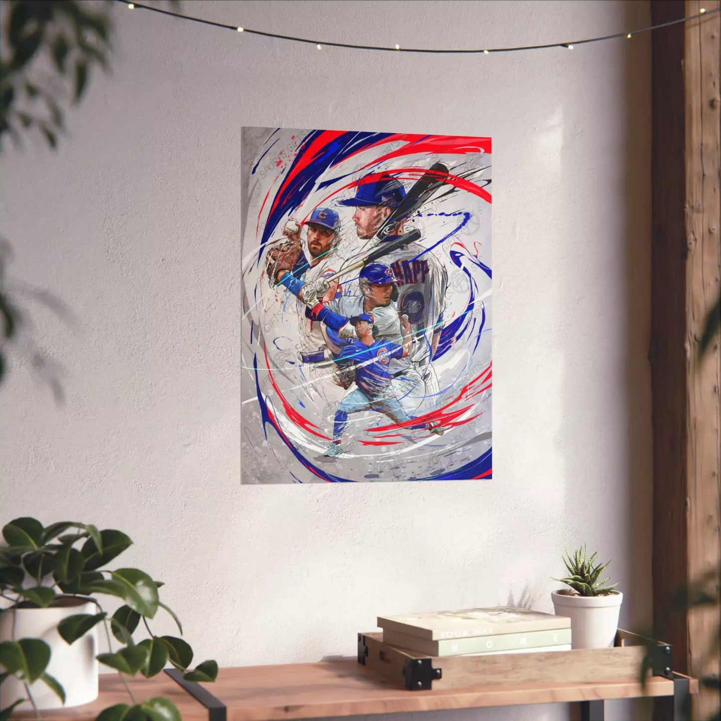 Chicago Cubs | Ian Happ, Seiya Suzuki, Shota Imanaga | POSTER | Sports Wall Art