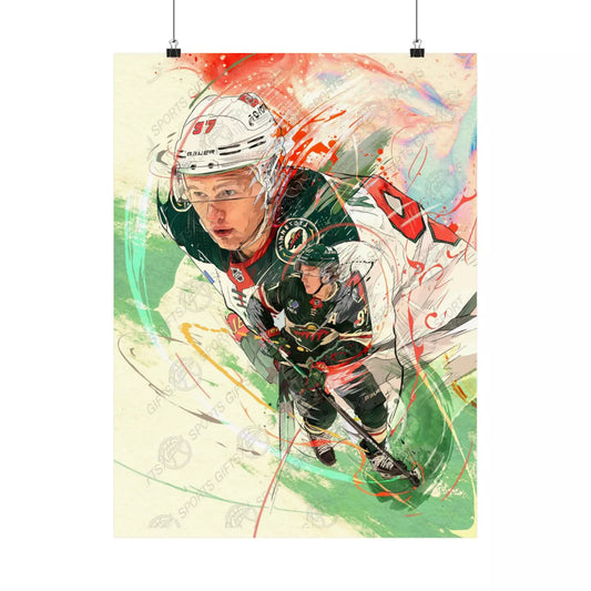 Kirill Kaprizov | Minnesota Wild | POSTER | Sports Wall Art