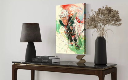 Kirill Kaprizov | CANVAS Print | Sports Wall Art | Minnesota Wild | Fan Cave Gift