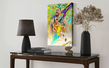 Tyrese Haliburton | CANVAS PRINT | Indiana Pacers | Sports Wall Art | Fan Cave Gift