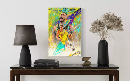 Tyrese Haliburton | CANVAS PRINT | Indiana Pacers | Sports Wall Art | Fan Cave Gift