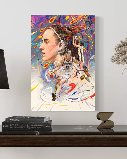 Caitlin Clark | CANVAS Print | Sports Wall Art | Indiana Fever