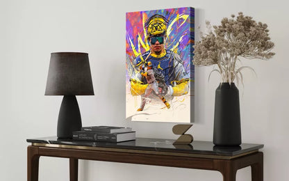 William Contreras | CANVAS Print | Sports Wall Art| Milwaukee Brewers | Fan Cave Gift