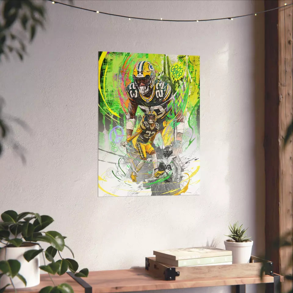 Jaire Alexander| Green Bay Packers | POSTER | Sports Wall Art