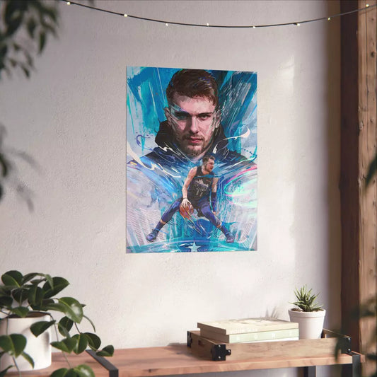 Luka Doncic | Poster | Dallas Mavericks | Wall Art