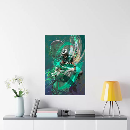 Saquon Barkley | Philadelphia Eagles Runningback | POSTER | Sports Wall Art