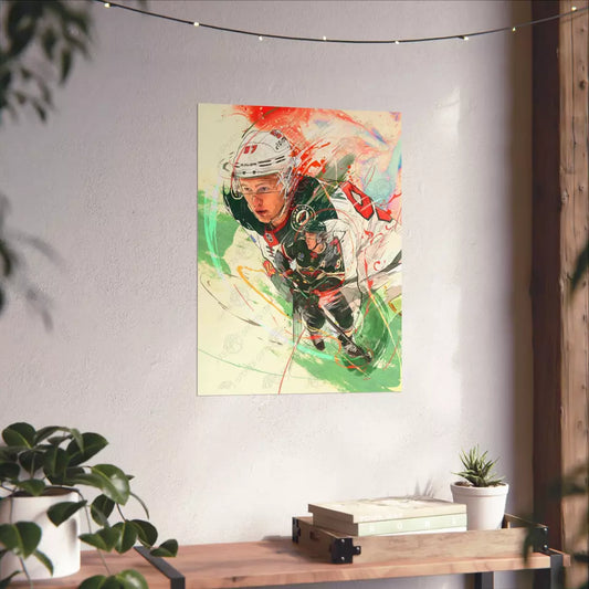Kirill Kaprizov | Minnesota Wild | POSTER | Sports Wall Art