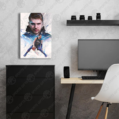 Luka Doncic | Dallas Mavericks | Luka Magic | Sports Wall Art | Canvas | Man Cave  Gift
