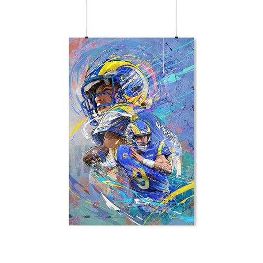 Matthew Stafford | Poster | LA Rams | Wall Art