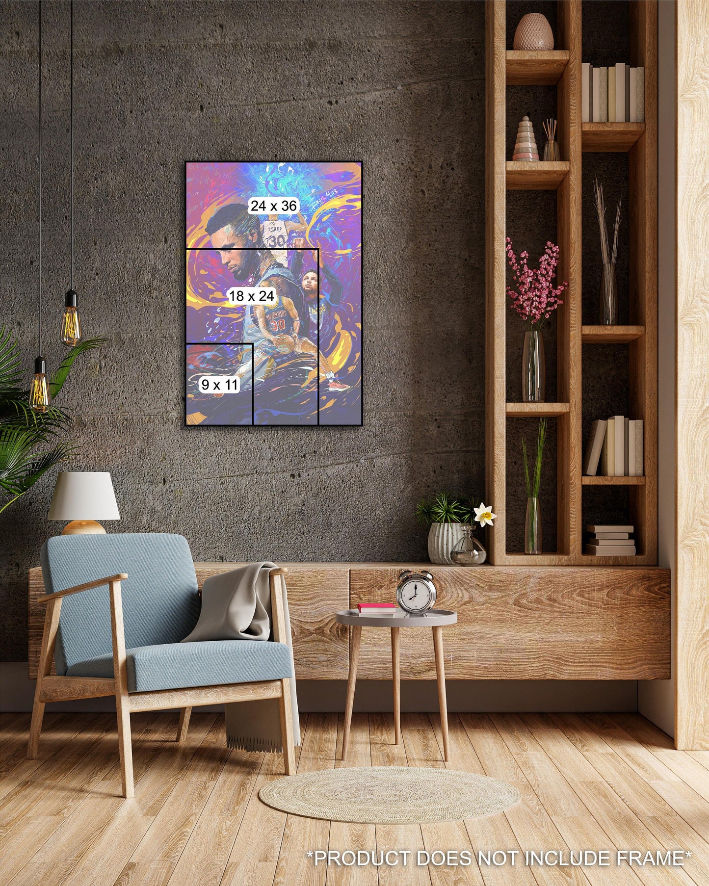 Steph Curry | Poster | Golden State Warriors | Wall Art