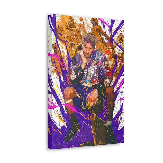 Kobe Bryant | Legacy | Sports | Wall Art on Canvas Los Angeles Lakers | Gift For Him