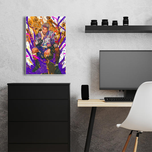 Kobe Bryant Legacy | CANVAS Print | Sports Wall Art | Los Angeles Lakers | Fan Cave Gift