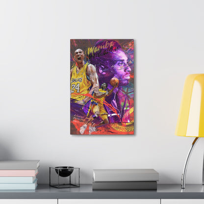 Kobe Bryant | Sports Wall Art | Canvas | Los Angeles Lakers | Abstract