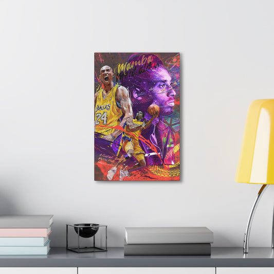 Kobe Bryant | Sports Wall Art | Canvas | Los Angeles Lakers | Abstract